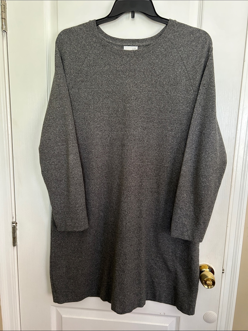 J.‎ Jill Heathered Gray Knit Dress, Size XL